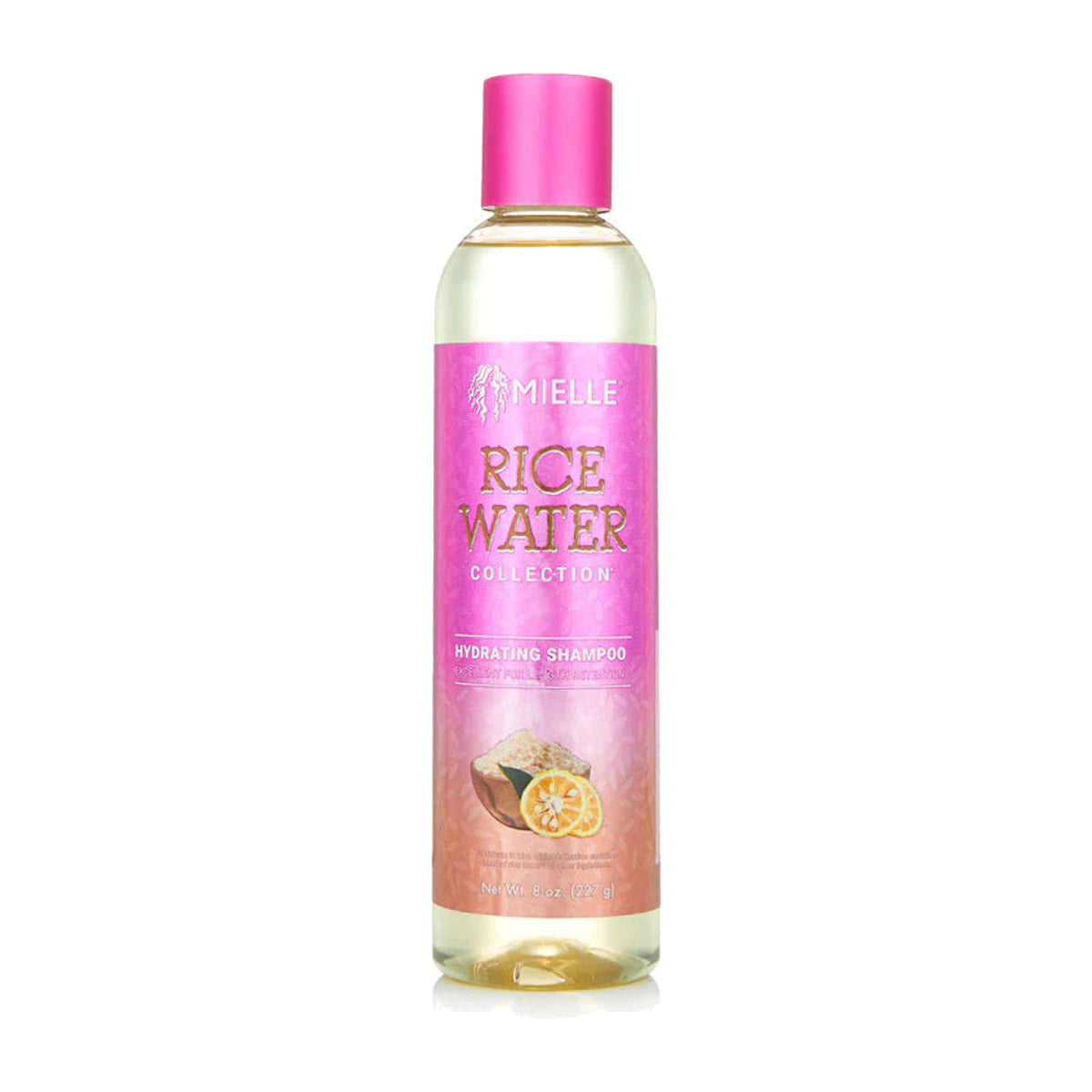 Mielle Rice Water Hydrating Shampoo – 8 oz product image on white background