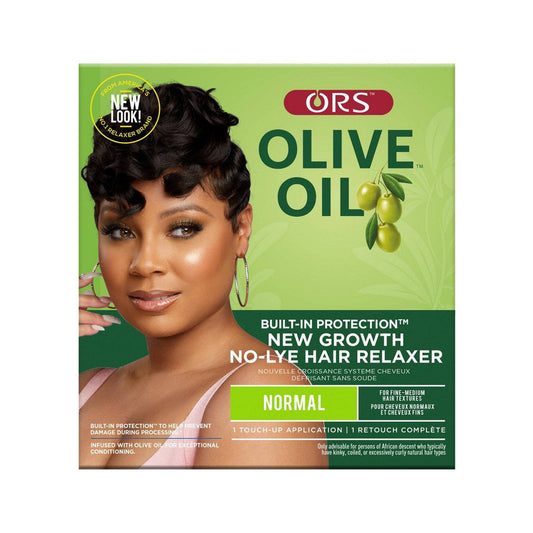 ORS Olive Oil New Growth No-Lye Relaxer main product image on white background