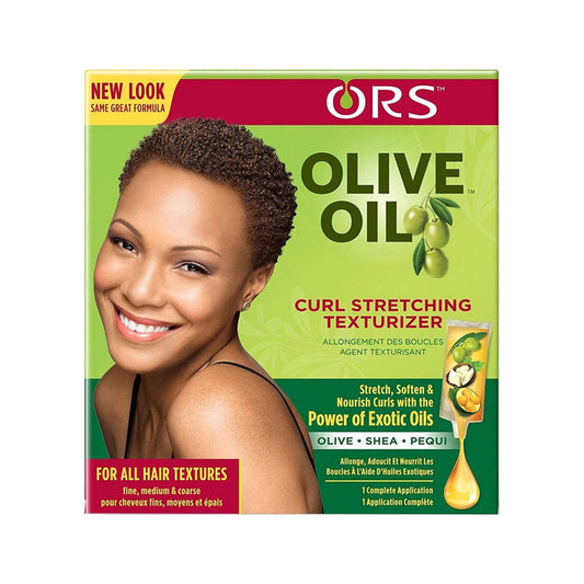 ORS Olive Oil Curl Stretching Texturizer Kit product image on white background