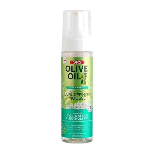 ORS Olive Oil Max Moisture Curl Defining Mousse – 7 oz product image on white background