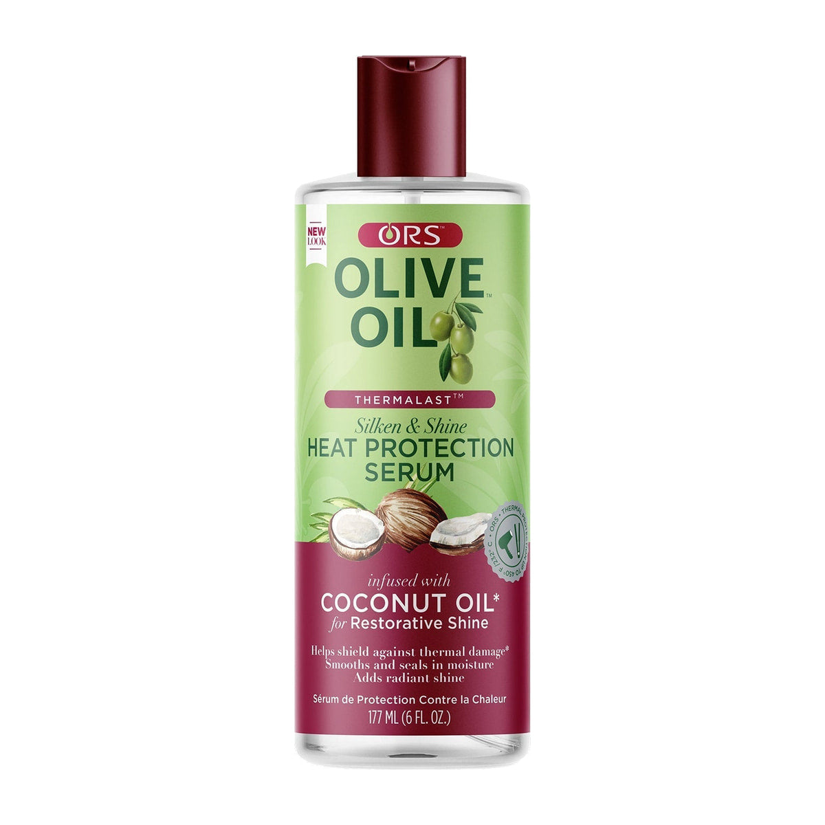 ORS Olive Oil Thermalast Heat Protection Serum – 6 oz product image on white background