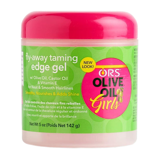 ORS Olive Oil Girls Fly-Away Taming Edge Gel – 5 oz product image on white background