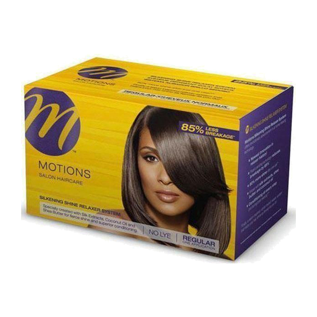 Motions Silkening Shine No-Lye Relaxer System – Normal, 1 Application product image on white background