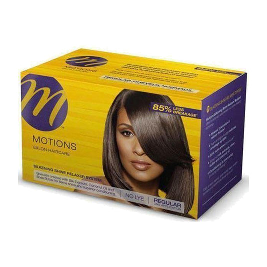 Motions Silkening Shine No-Lye Relaxer System – Normal, 1 Application product image on white background