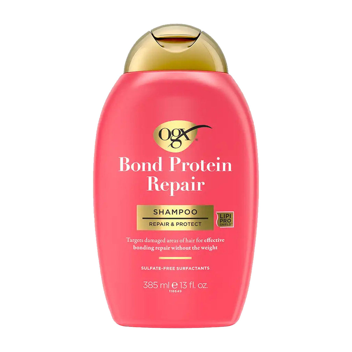 OGX Repair & Protect Bond Protein Shampoo – 13 oz product image on white background