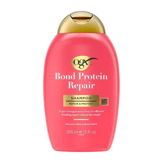 OGX Repair & Protect Bond Protein Shampoo – 13 oz product image on white background