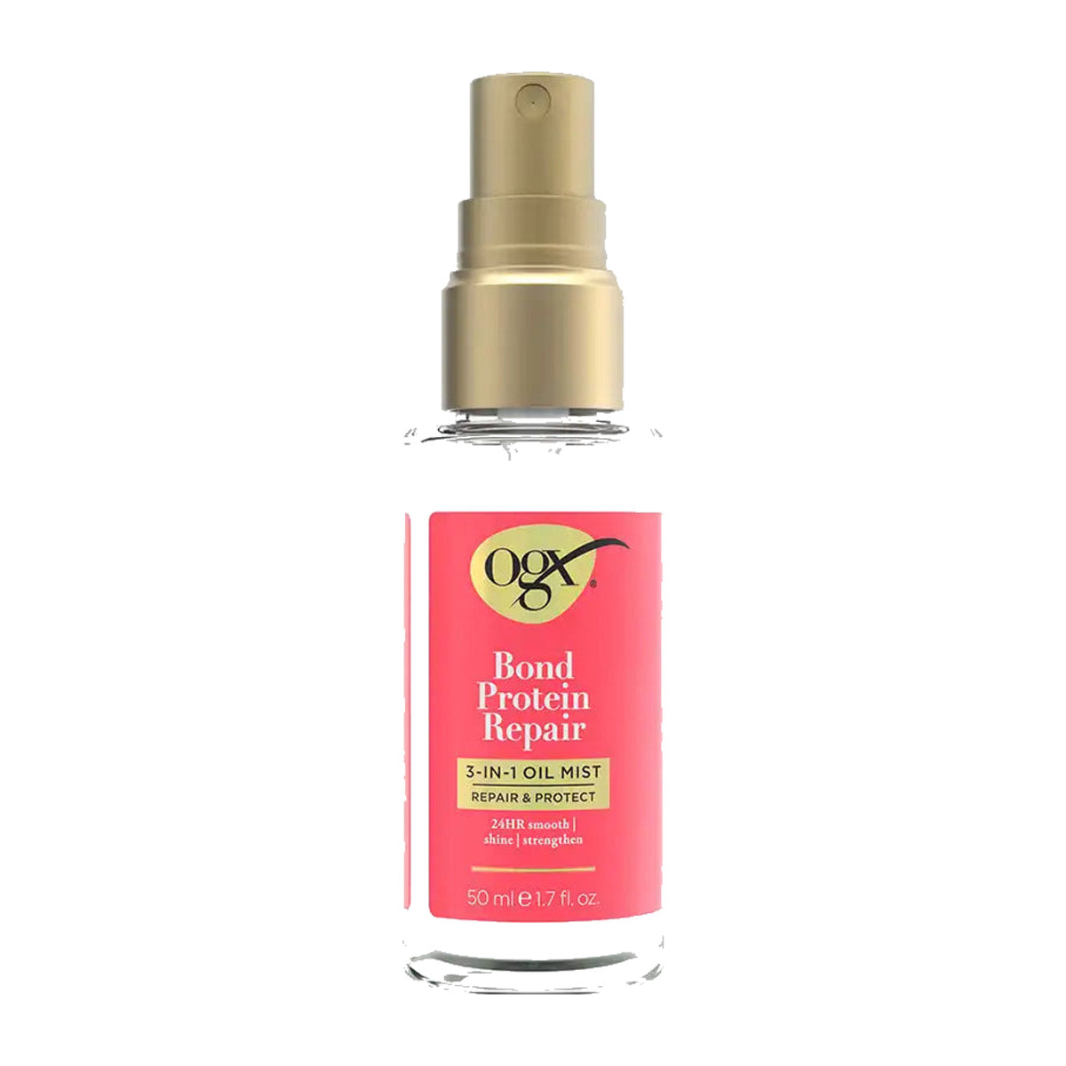 OGX Repair & Protect Bond Protein 3-in-1 Oil Mist – 1.7 oz product image on white background