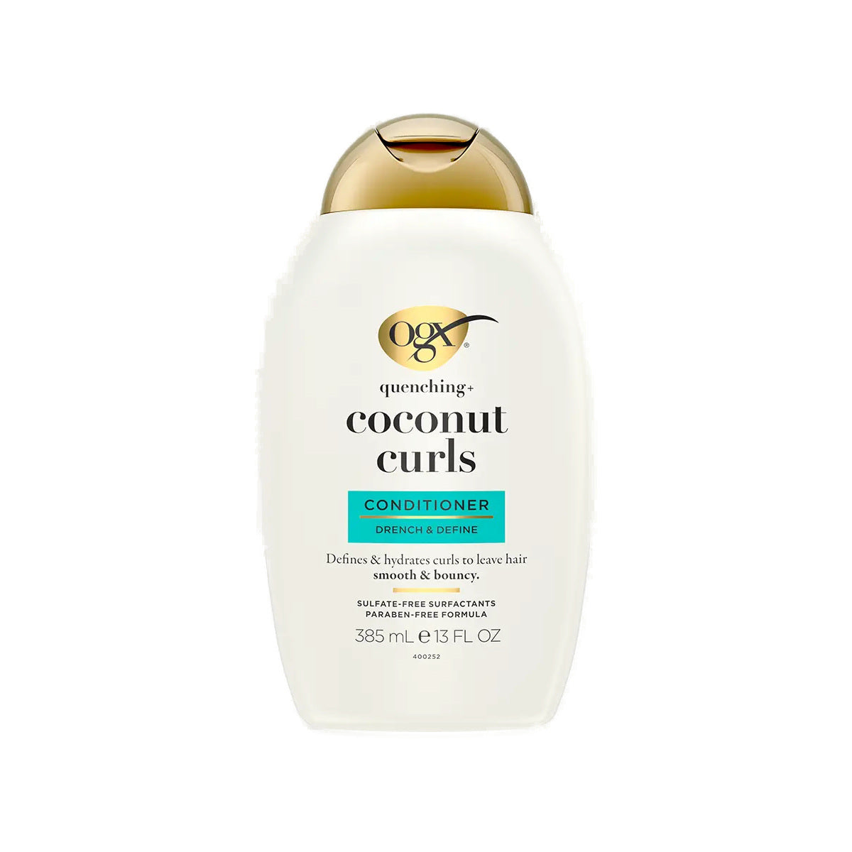 OGX Quenching + Coconut Curls Conditioner – 13 oz product image on white background