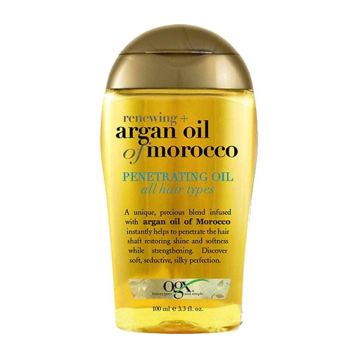 OGX Renewing + Argan Oil of Morocco Penetrating Oil – 3.3 oz product image on white background