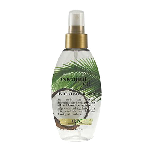 OGX Nourishing Coconut Oil Weightless Hydrating Oil Mist – 4 oz product image on white background