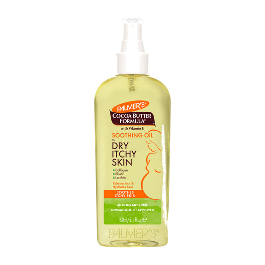 Palmer's Cocoa Butter Formula Soothing Oil for Dry, Itchy Skin – 5.1 oz product image on white background