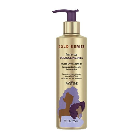 Pantene Gold Series Leave-On Detangling Milk – 7.6 oz product image on white background