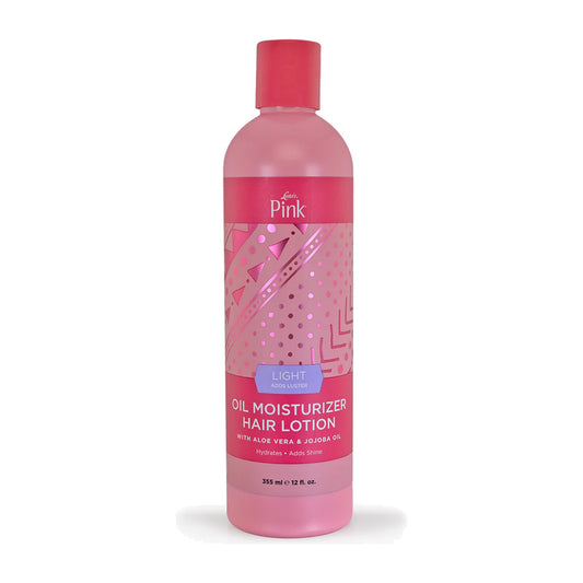 Luster's Pink Oil Moisturizer Hair Lotion — Classic Light – 8 oz product image on white background