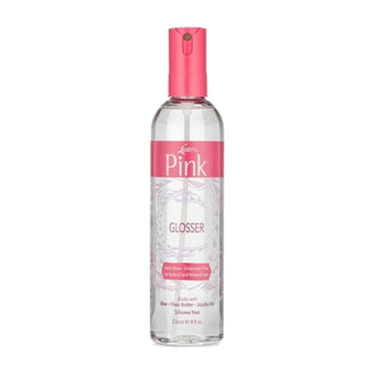 Luster's Pink Glosser with Shea Butter – 12 oz product image on white background