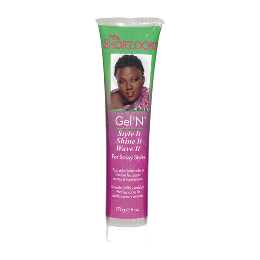 Luster's Pink ShortLooks Gel 'N – 6 oz product image on white background