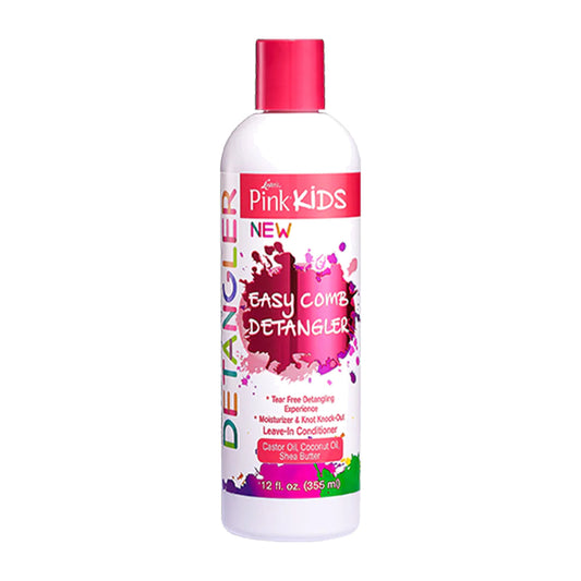 Luster's Pink Kids Easy Comb Detangler product image on white background