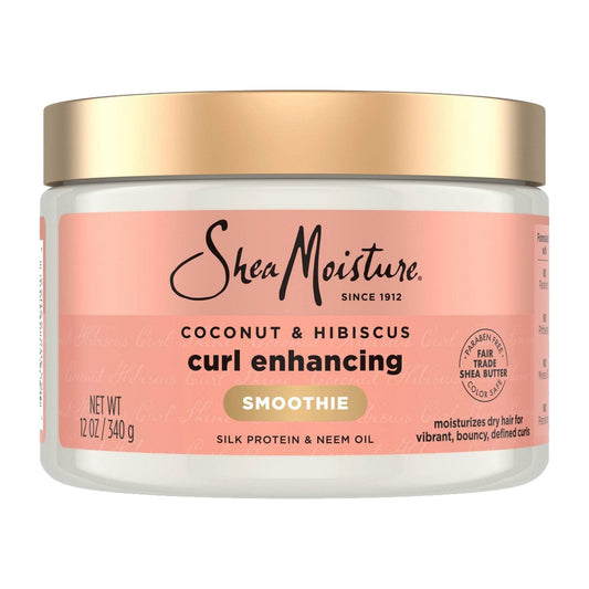 SheaMoisture Coconut & Hibiscus Curl Enhancing Smoothie – 12 oz product image on white background