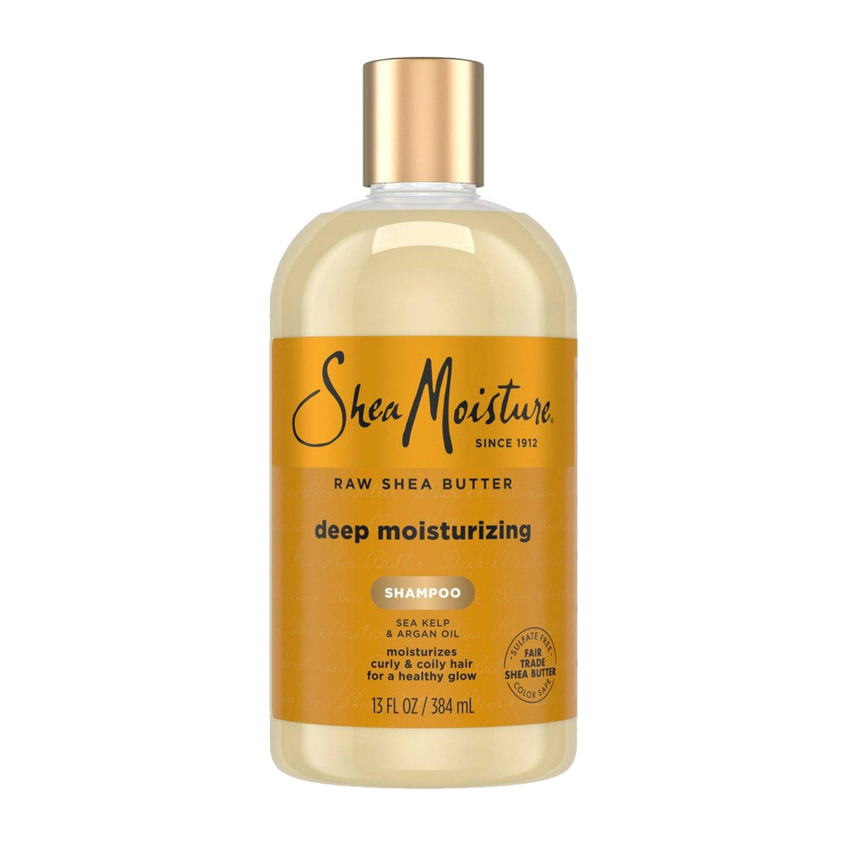 SheaMoisture Raw Shea Butter Deep Moisturizing Shampoo – 13 oz product image on white background