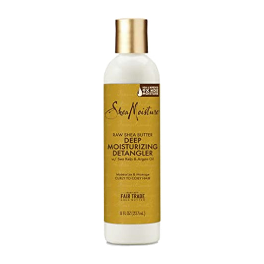 SheaMoisture Raw Shea Butter Deep Moisturizing Detangler – 8 oz product image on white background