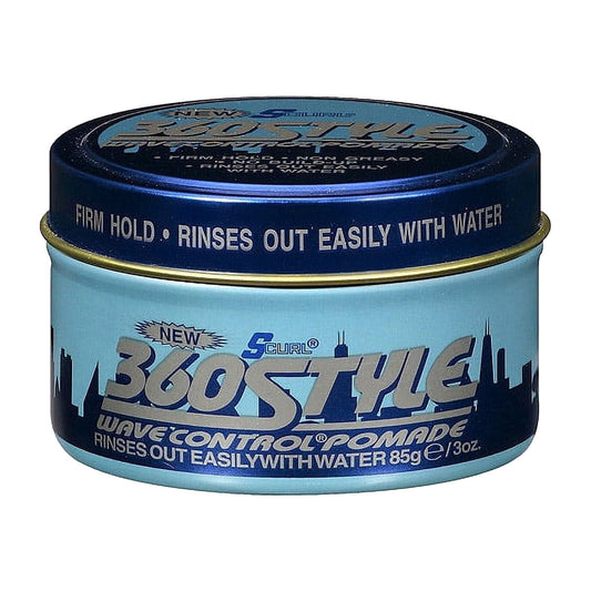 Luster's S-Curl 360 Style Wave Control Pomade – 3 oz product image on white background
