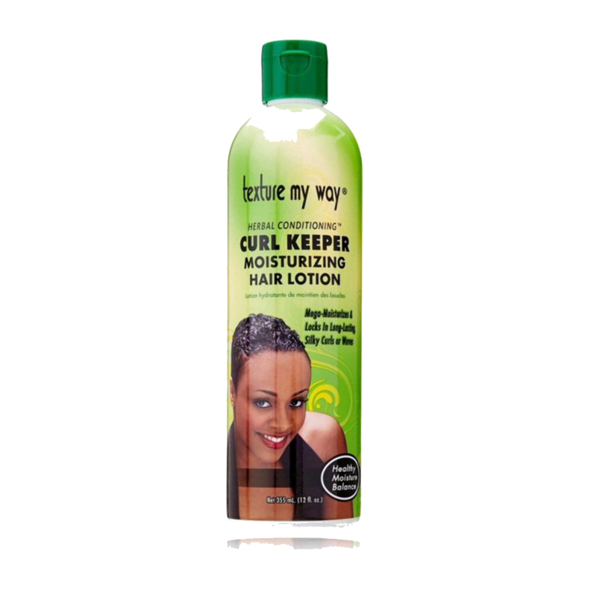 Africa's Best Organics Texture My Way Curl Keeper Moisturizing Hair Lotion – 12 oz product image on white background