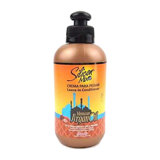 Silicon Mix Moroccan Argan Oil Leave-In Conditioner – 8 oz product image on white background