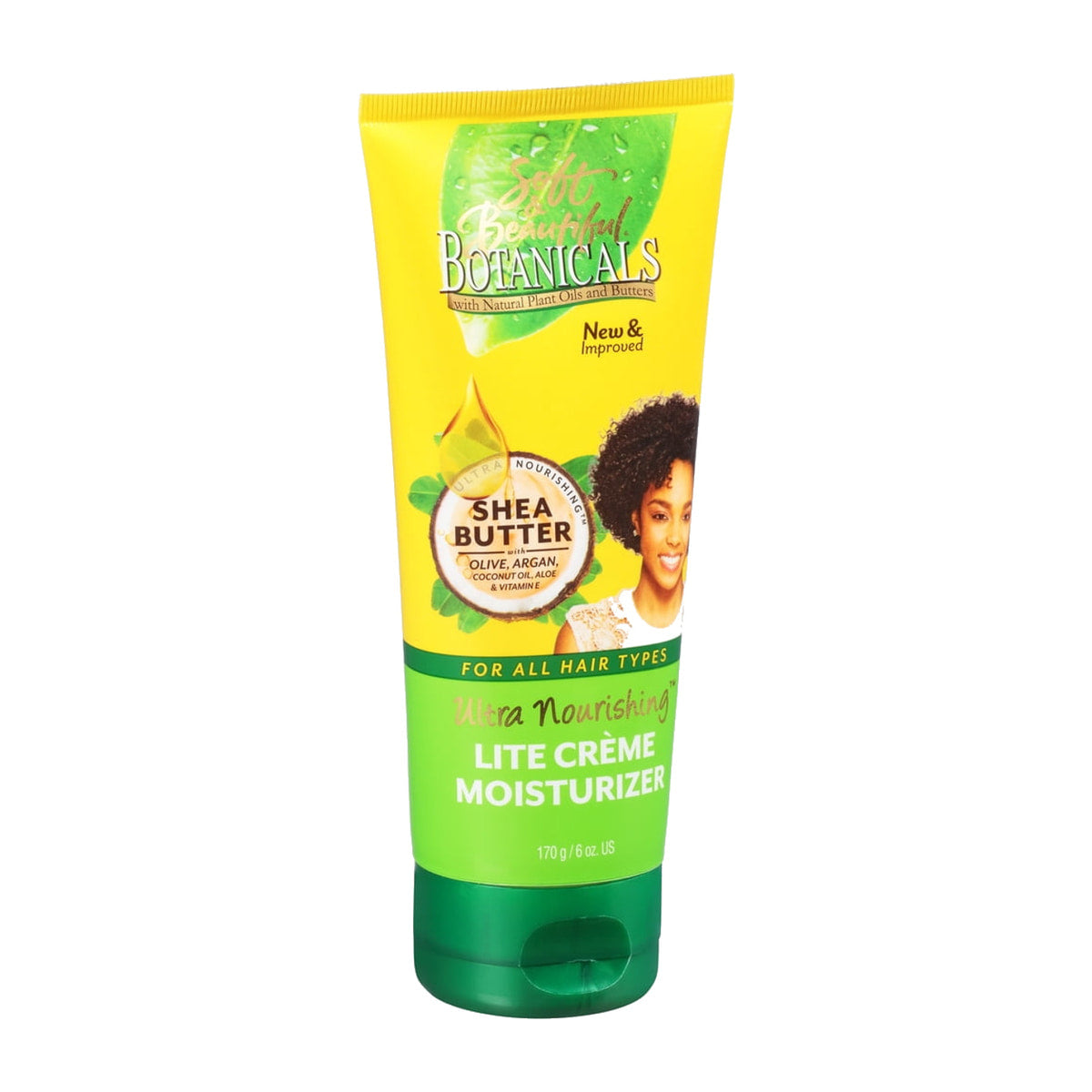 Soft & Beautiful Botanicals Ultra Nourishing Lite Crème Moisturizer – 6 oz product image on white background