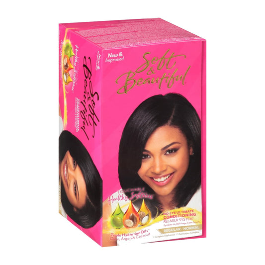 Soft & Beautiful No-Lye Conditioning Relaxer System main product image on white background