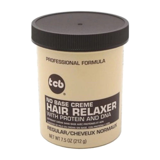 TCB No-Base Crème Relaxer – 7.5 oz main product image on white background