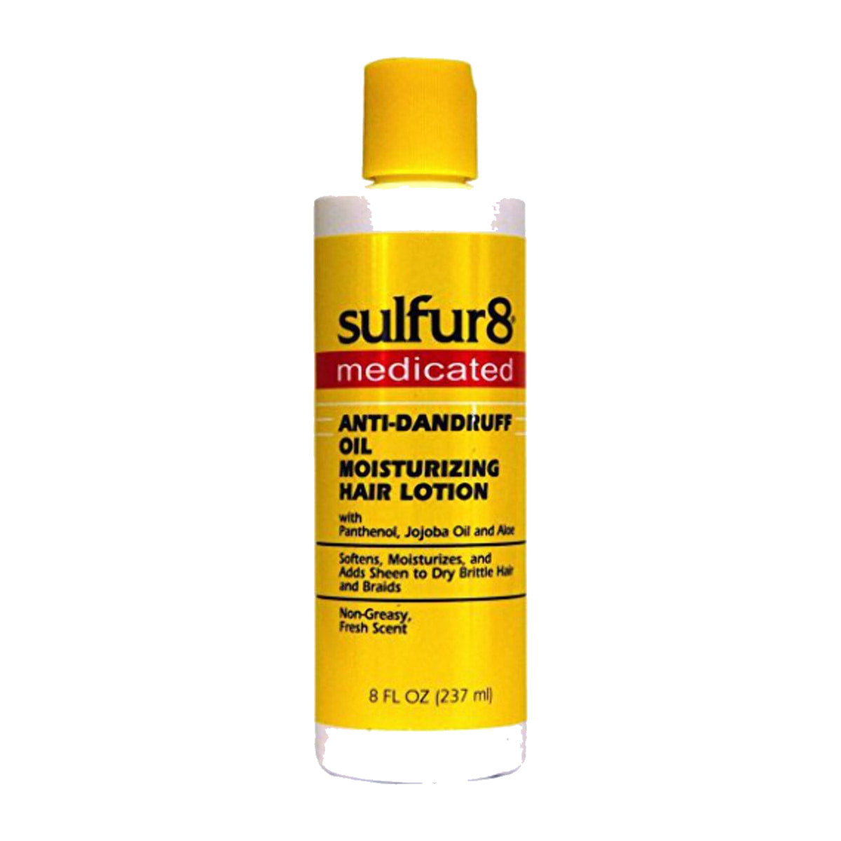 Sulfur8 Medicated Anti-Dandruff Oil Moisturizing Hair Lotion – 8 oz product image on white background