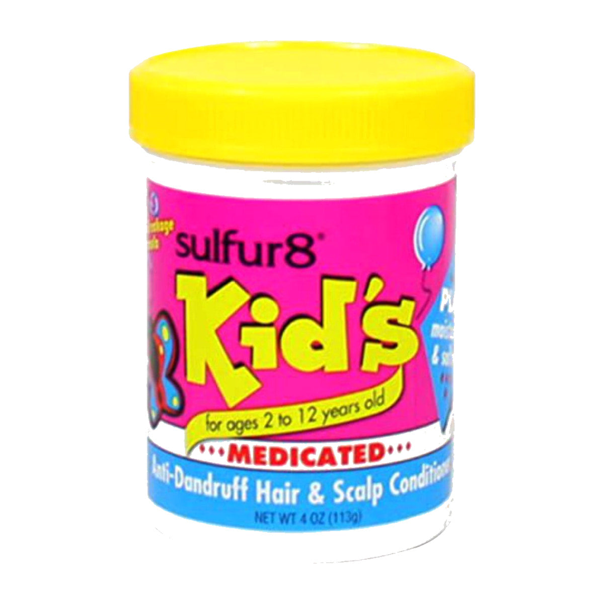 Sulfur8 Kids Medicated Anti-Dandruff Hair & Scalp Conditioner – 4 oz product image on white background