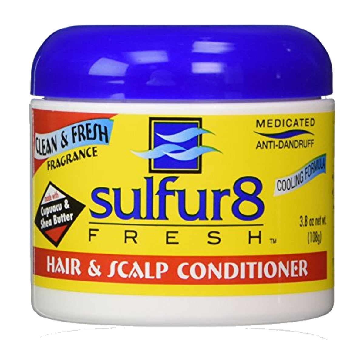 Sulfur8 Fresh Medicated Anti-Dandruff Hair & Scalp Conditioner – 4 oz product image on white background