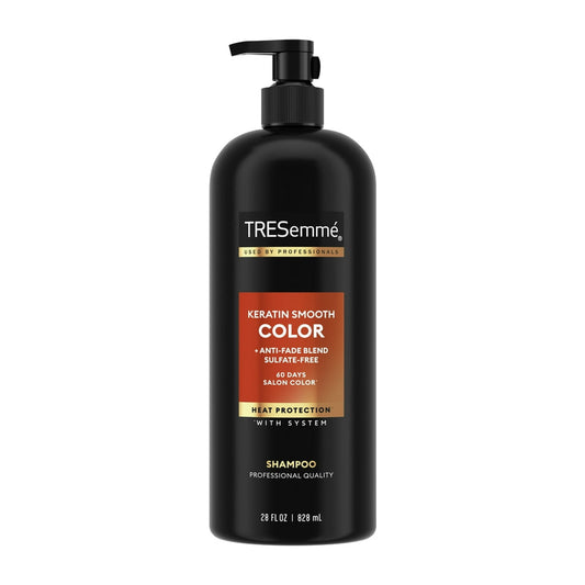 TRESemmé Keratin Smooth Color Sulfate-Free Shampoo – 28 oz product image on white background