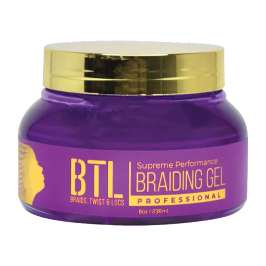 BTL Braiding Gel Supreme Hold — 8oz product image on white background