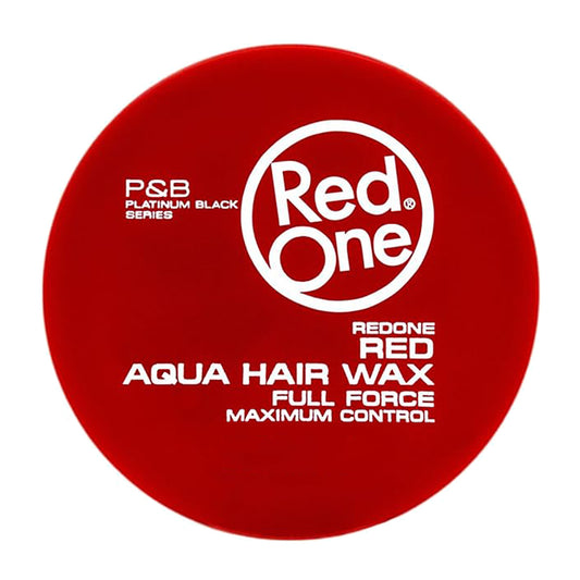Red One Aqua Hair Wax Maximum Control 150ml product image on white background