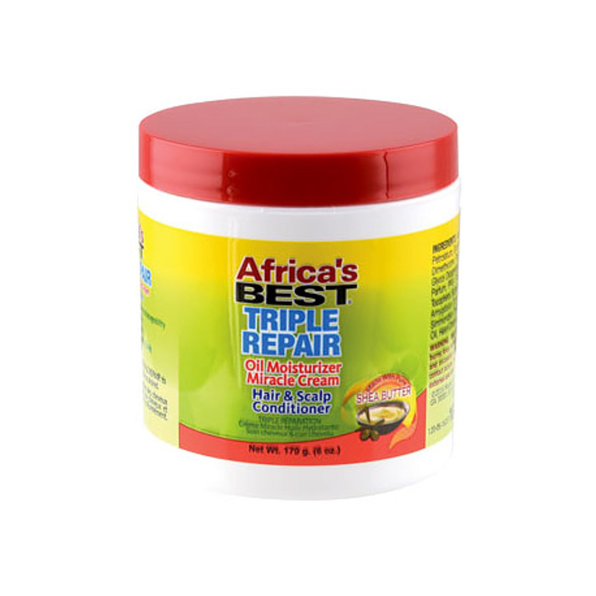 Africa's Best Triple Repair Oil Moisturizer Miracle Cream – 6 oz product image on white background