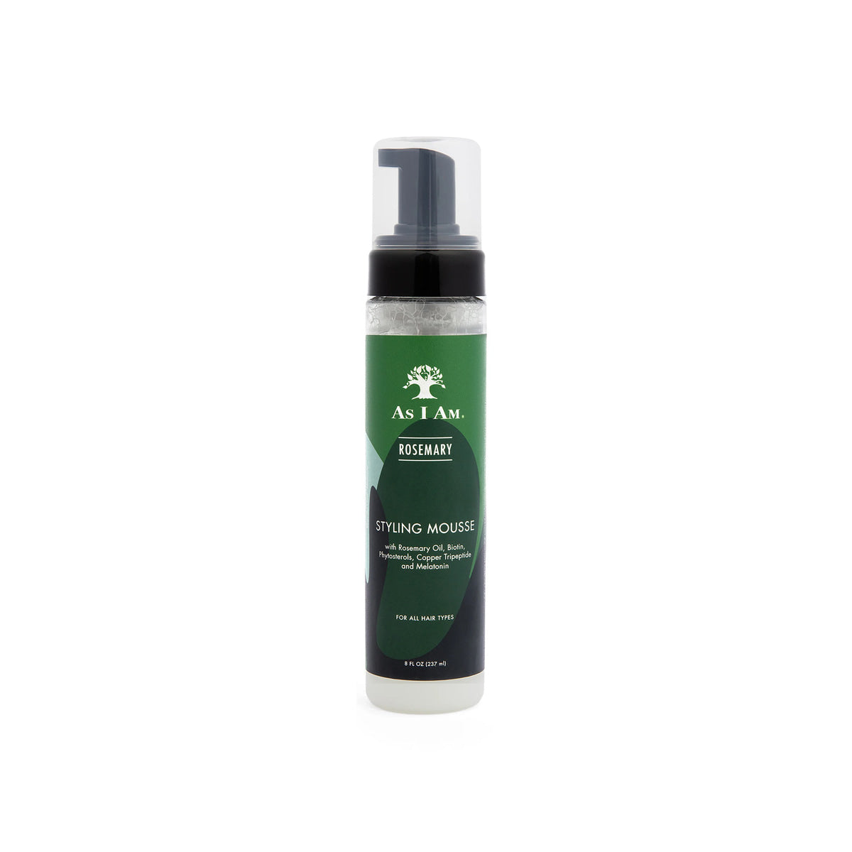 As I Am Rosemary Styling Mousse – 8 oz product image on white background