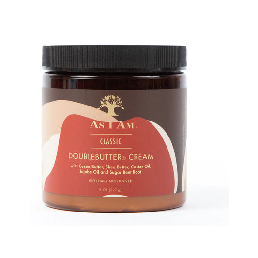 As I Am DoubleButter Cream – 8 oz product image on white background