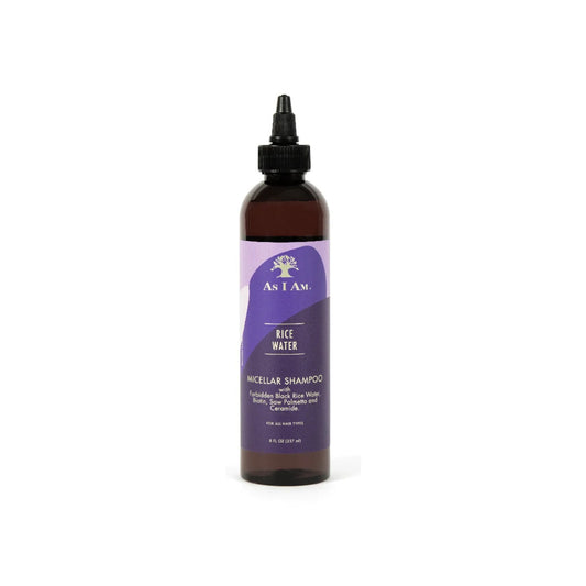As I Am Rice Water Micellar Shampoo – 8 oz product image on white background