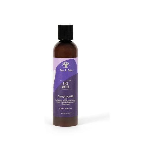 As I Am Rice Water Conditioner – 8 oz product image on white background