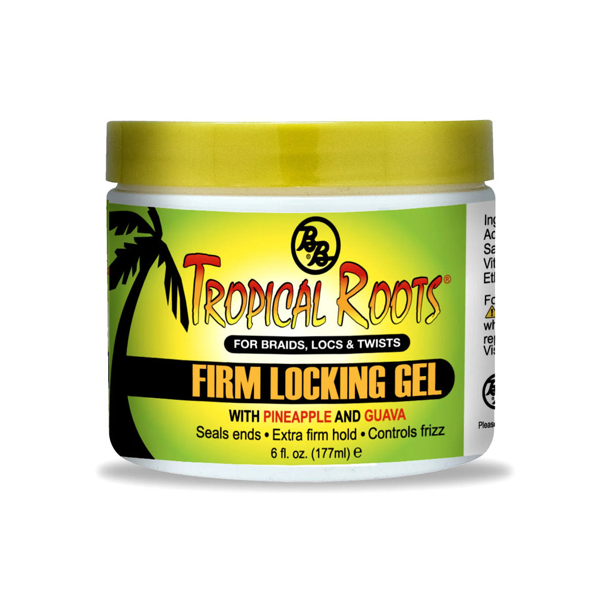 Tropical Roots Firm Locking Gel – 6 oz product image on white background