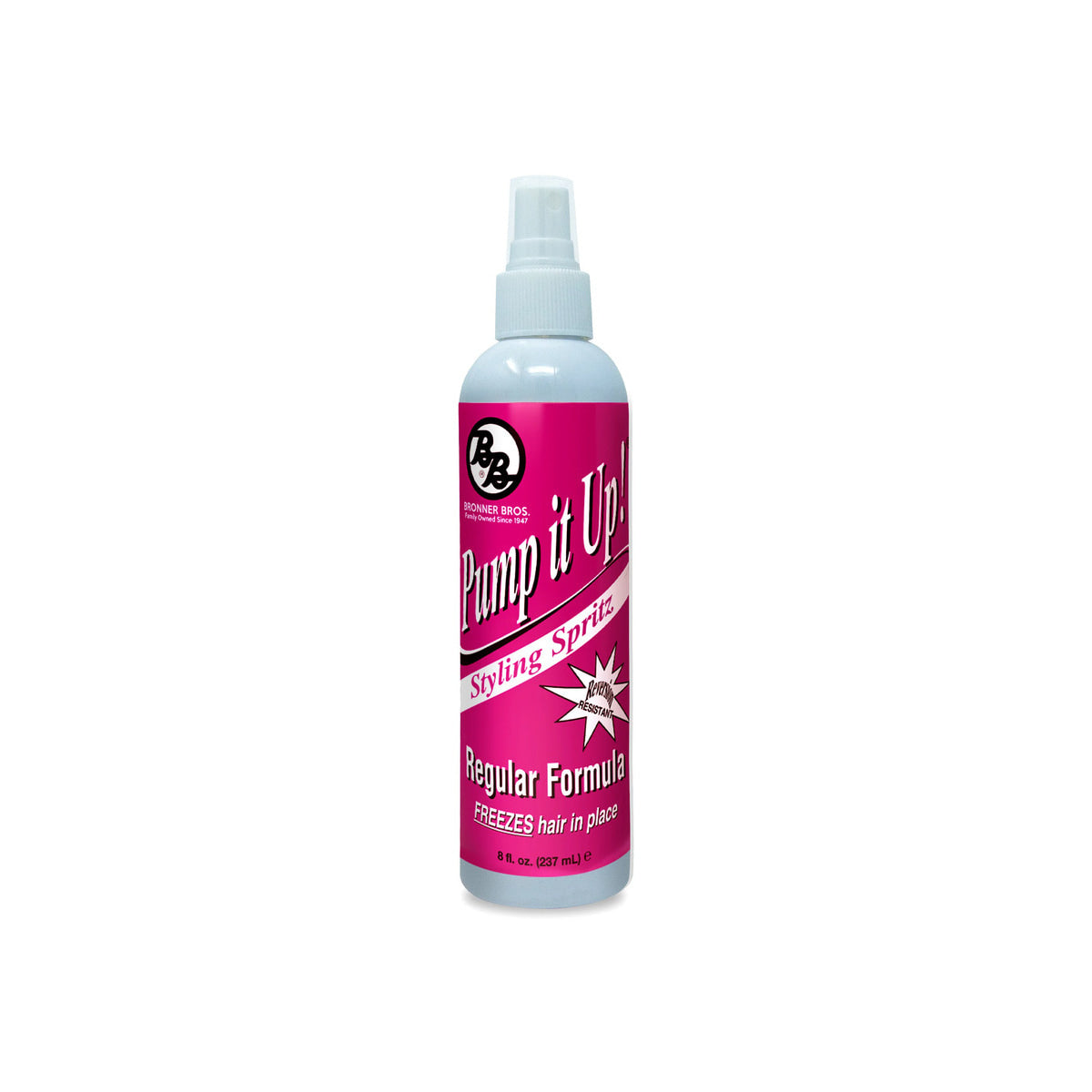 Bronner Bros Pump It Up! Styling Spritz – 8 oz product image on white background