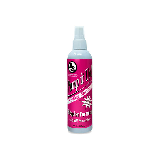 Bronner Bros Pump It Up! Styling Spritz – 8 oz product image on white background