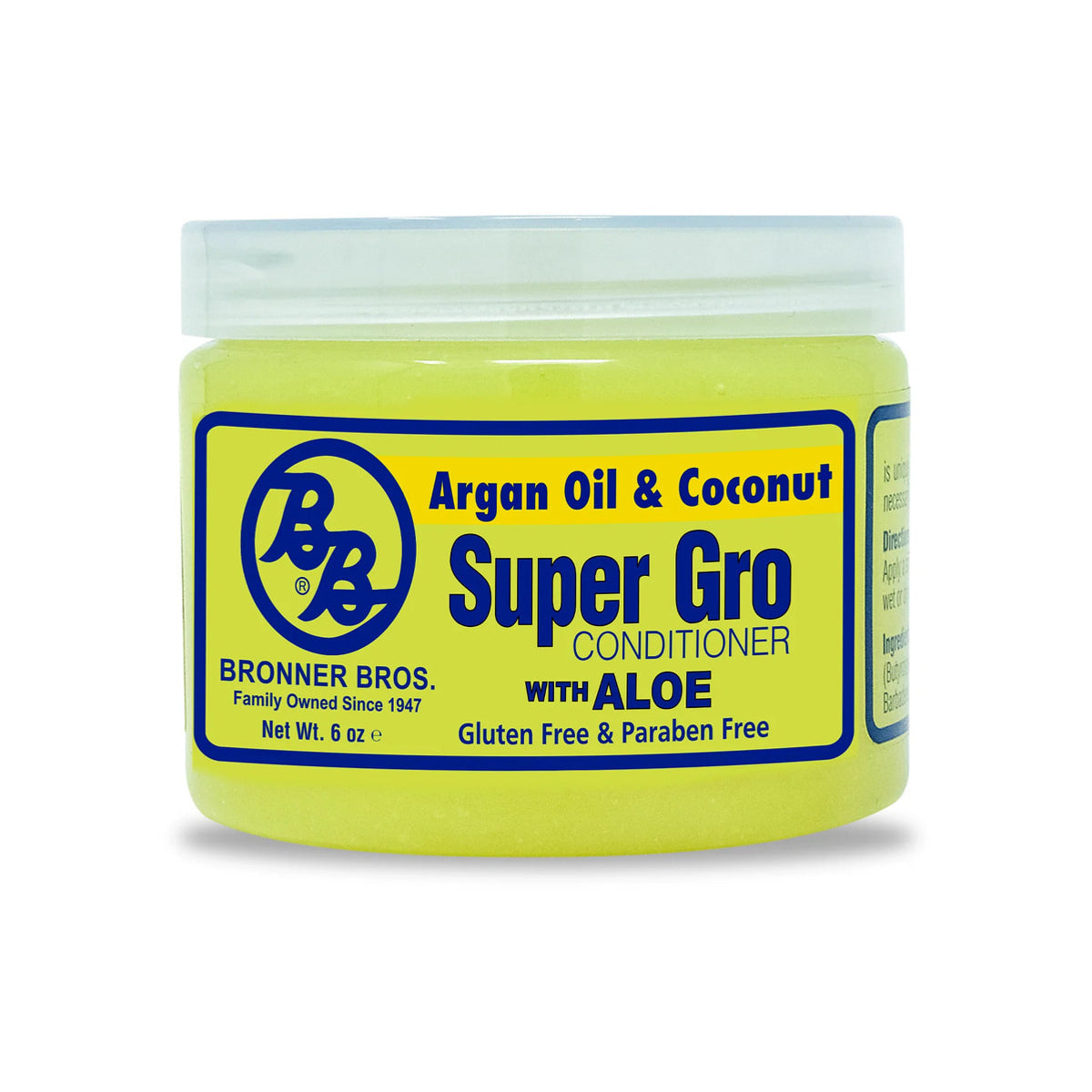 Bronner Bros BB Super Gro Hair & Scalp Conditioner – 6 oz variant product image on white background