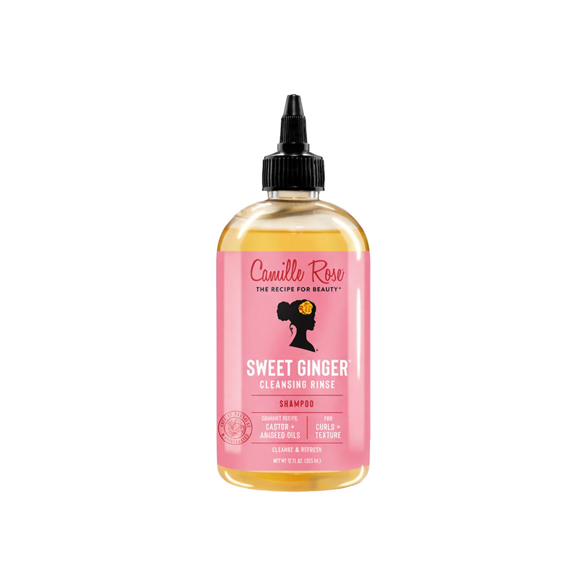 Camille Rose Sweet Ginger Cleansing Rinse – 12 oz product image on white background