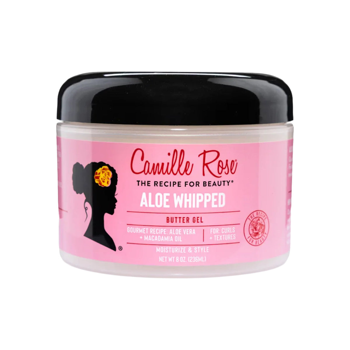 Camille Rose Aloe Whipped Butter Gel – 8 oz product image on white background
