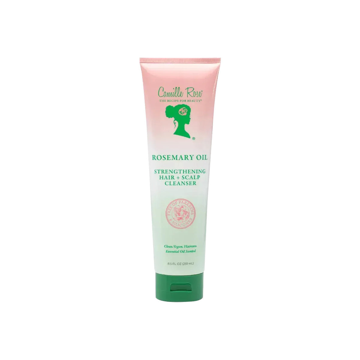 Camille Rose Rosemary Oil Strengthening Hair & Scalp Cleanser – 8.5 oz product image on white background