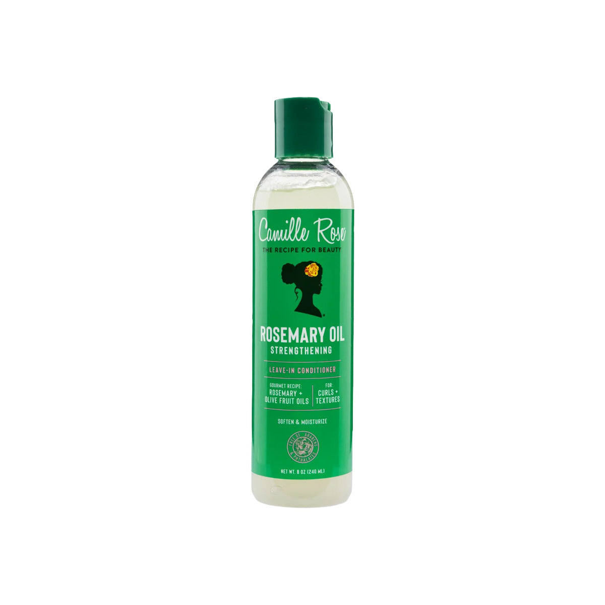 Camille Rose Rosemary Oil Strengthening Leave-In Conditioner – 8 oz product image on white background