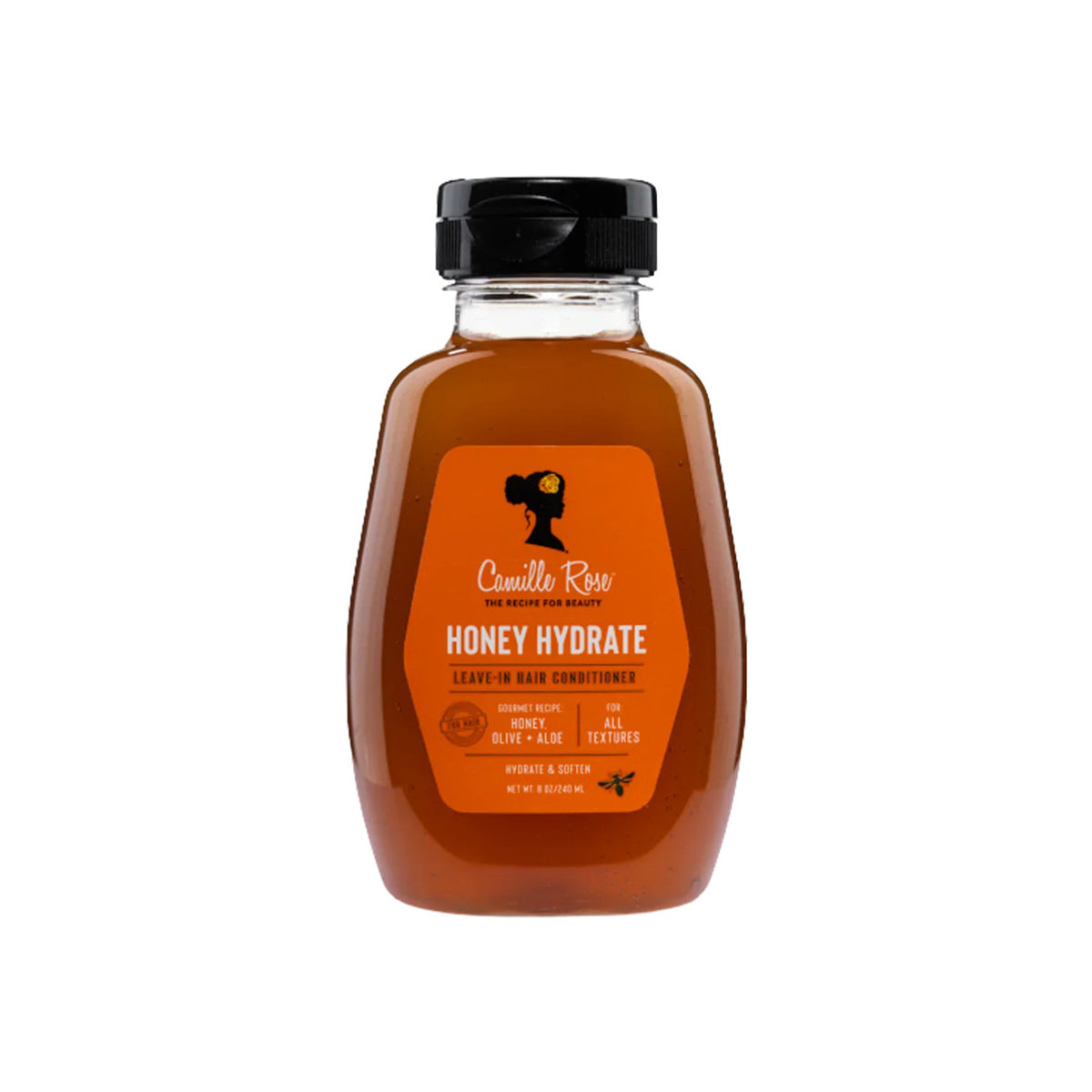 Camille Rose Honey Hydrate Leave-In Conditioner – 9 oz product image on white background
