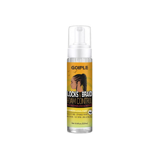 GOIPLE Locks & Braid Foam Control Mousse – Mixed Fruit, 3.4 oz product image on white background